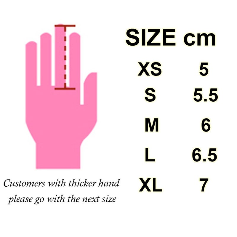 PGM Women's Golf Glove One Pair, Improved Grip System, Cool and Comfortable (Pink White, L) - Image 2